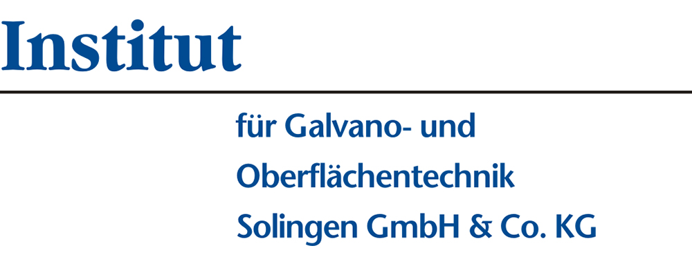 IGOS Institut für Galvano- und Oberflächentechnik Solingen IGOS Institut für Galvano- und Oberflächentechnik Solingen