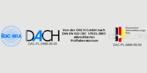 Reakkreditierung und Erweiterung nach DIN EN ISO/IEC 17025:2005