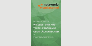 Wissen- und Austauschprogramm Oberflächentechnik