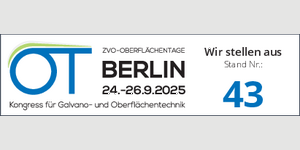 Besuchen Sie uns: ZVO-Oberflächentage 2025 in Berlin
