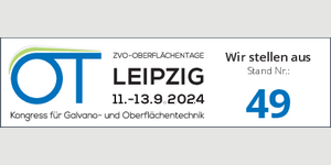 Besuchen Sie uns: ZVO-Oberflächentage 2024 in Leipzig
